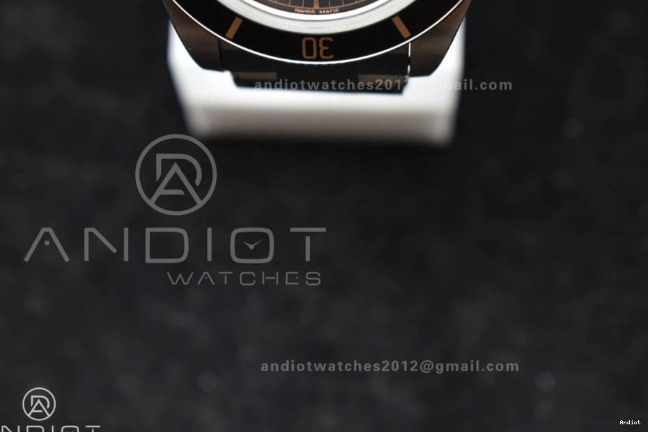 SS A2824 Bay V5 ZF Edition On Bezel Black 1:1 Bracelet Heritage Best Black 39MM 0220